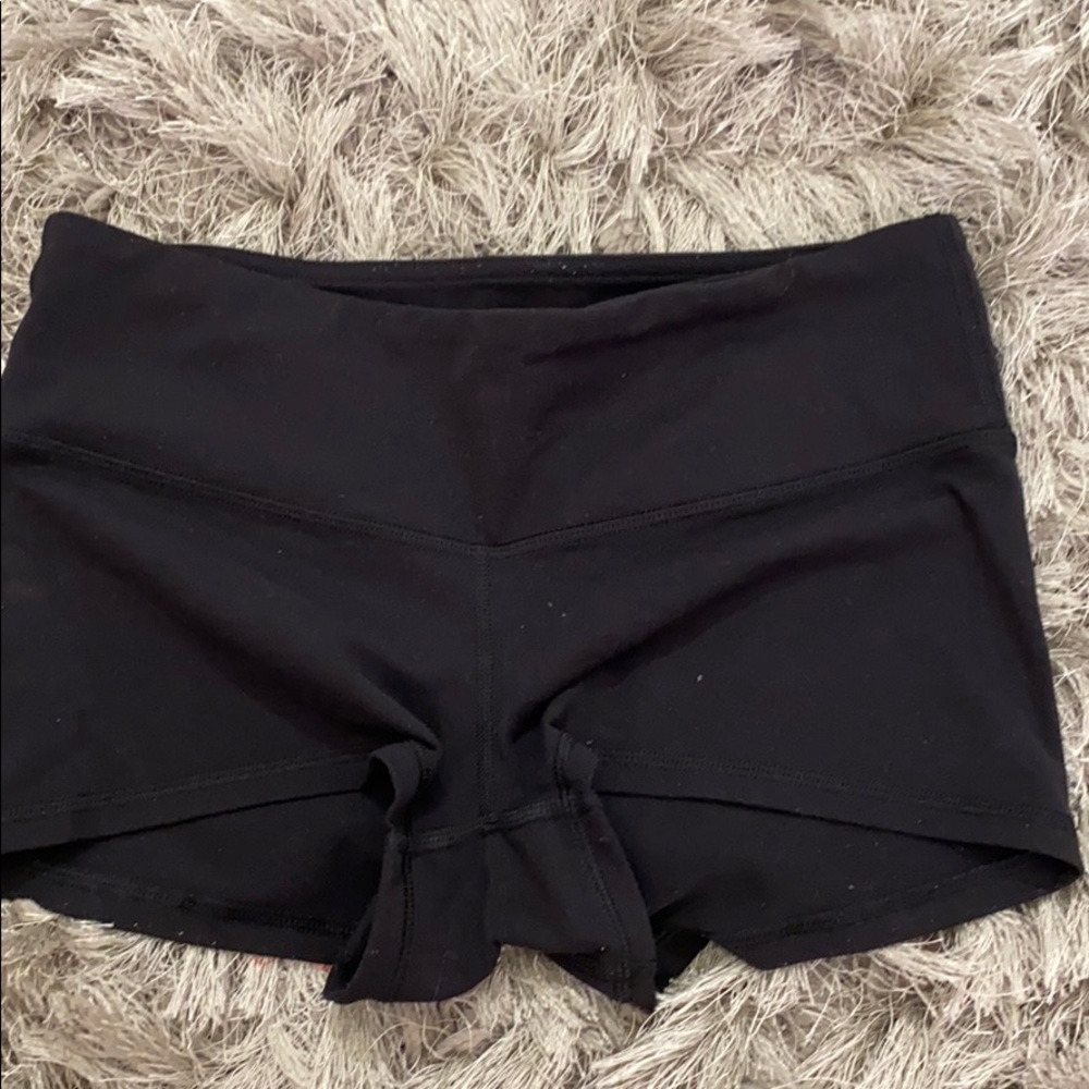 lululemon black spandex